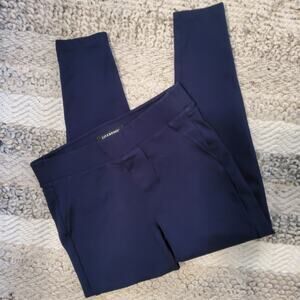 Liverpool Women's 8 29 Kennedy Pullon Elastic Waist Skinny Pant Cadet Blue